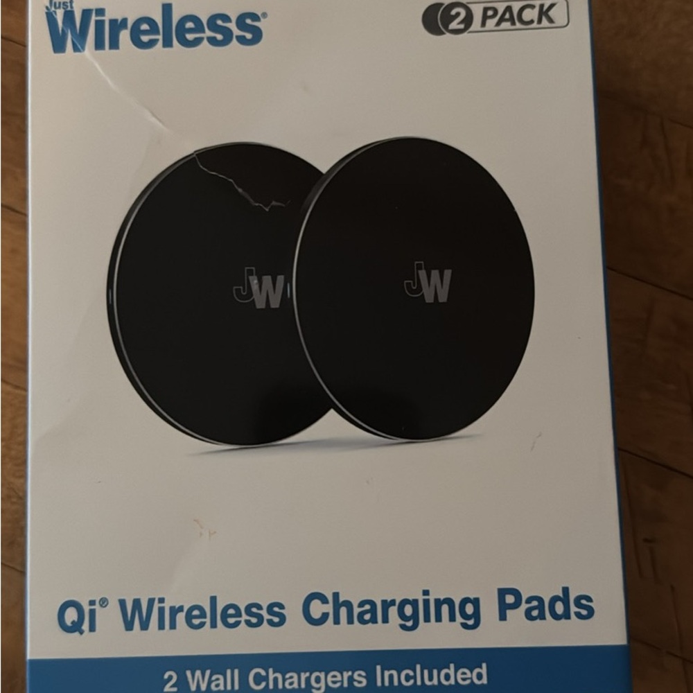 Just Wireless Qi Wireless Charging Pads - Black